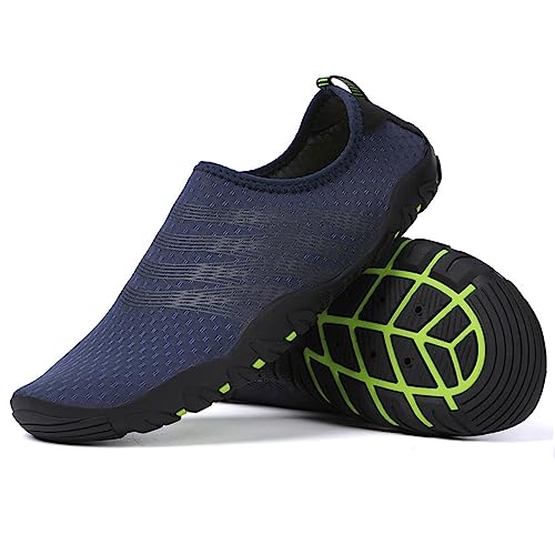 Treer Draußen Strandschuhe Barfussschuhe Damen Herren, Badeschuhe Segelschuhe Wasserschuhe Barfusslaufschuhe Zehenschuhe Neoprenschuhe Wassersport Schuhe Segelschuhe von Treer
