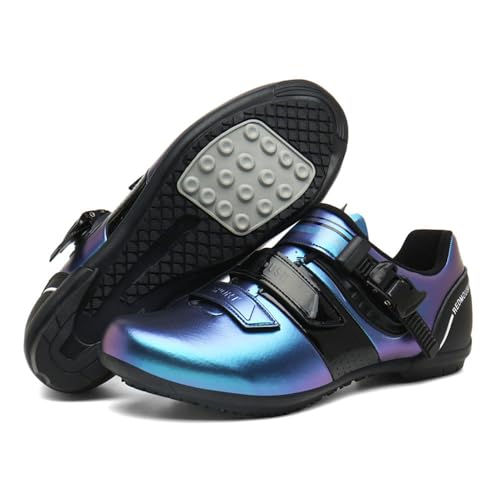 Treer Fahrradschuhe Herren Damen, Rennradschuhe Fahrradschuhe Herren MTB, Gummisohle Schuhe Rennrad Universal Schuhe Mountain/Road Bikes, Radschuhe Kompatibel Outdoor Fahrrad Indoor Spin von Treer