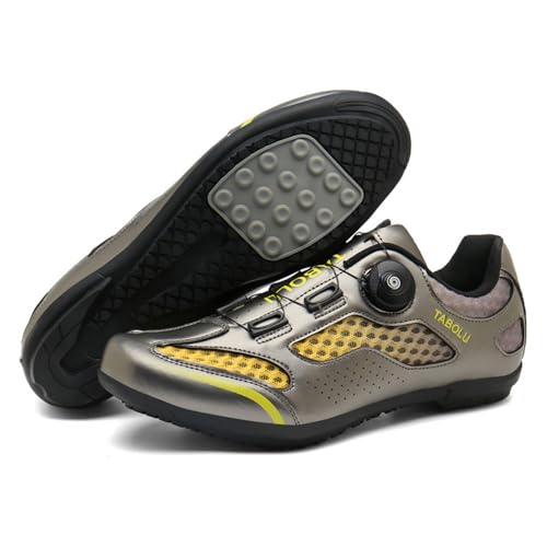 Treer Fahrradschuhe Herren Damen Rennradschuhe Schuhe Rennrad Schuhe Mountain Road Bikes Schuh Kompatibel Outdoor Radschuhe Fahrrad Indoor Spin 40 EU - Kein Schloss von Treer