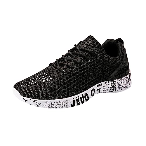 Treer Herren Barfussschuhe, Herren Badeschuhe Strandschuhe Herren Segelschuhe Wasserschuhe Barfusslaufschuhe Masche Wassersport Outdoor Schuhe Sommer Zehenschuhe von Treer