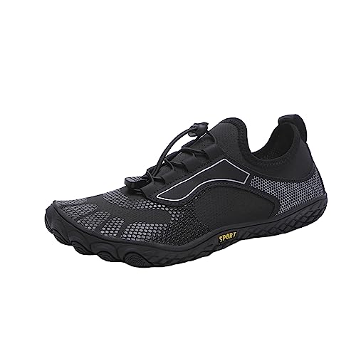 Treer Herren Damen Barfussschuhe, Herren Badeschuhe Strandschuhe Segelschuhe Atmungsaktiv Unisex Wasserschuhe Barfusslaufschuhe Wassersport Outdoor Schuhe 36-48 von Treer