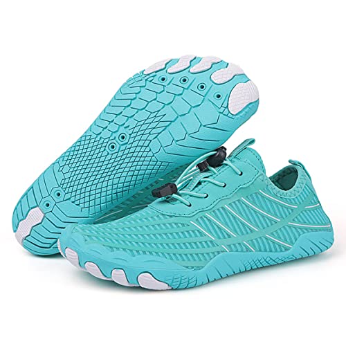 Treer Herren Damen Barfussschuhe Herren Badeschuhe Strandschuhe Herren Segelschuhe Wasserschuhe Barfusslaufschuhe Sommer Zehenschuhe Neoprenschuhe Schuhe Wassersport Outdoor von Treer