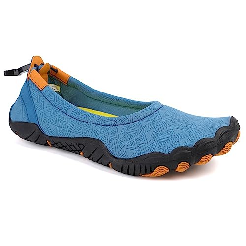 Treer Herren Damen Barfussschuhe Herren Badeschuhe Strandschuhe Wasserschuhe Herren Segelschuhe Barfusslaufschuhe Sommer Zehenschuhe Neoprenschuhe Kajaks von Treer