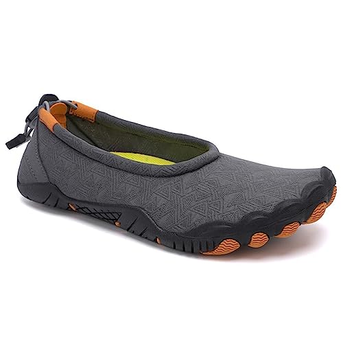 Treer Herren Damen Barfussschuhe Herren Badeschuhe Strandschuhe Wasserschuhe Herren Segelschuhe Barfusslaufschuhe Sommer Zehenschuhe Neoprenschuhe Kajaks von Treer