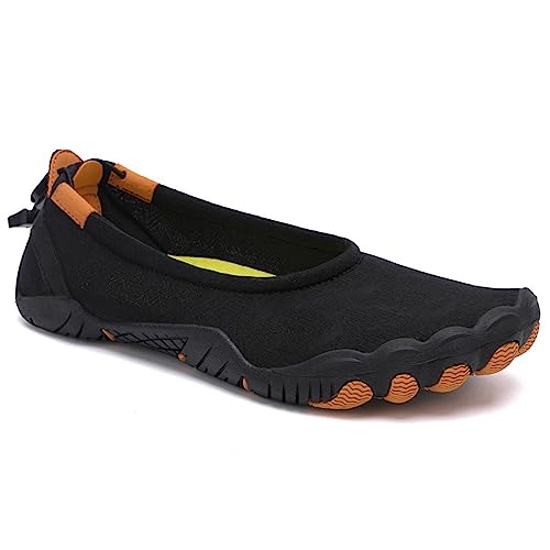 Treer Herren Damen Barfussschuhe Herren Badeschuhe Strandschuhe Wasserschuhe Herren Segelschuhe Barfusslaufschuhe Sommer Zehenschuhe Neoprenschuhe Kajaks von Treer