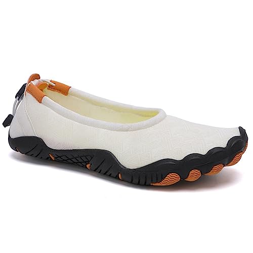 Treer Herren Damen Barfussschuhe Herren Badeschuhe Strandschuhe Wasserschuhe Herren Segelschuhe Barfusslaufschuhe Sommer Zehenschuhe Neoprenschuhe Kajaks von Treer