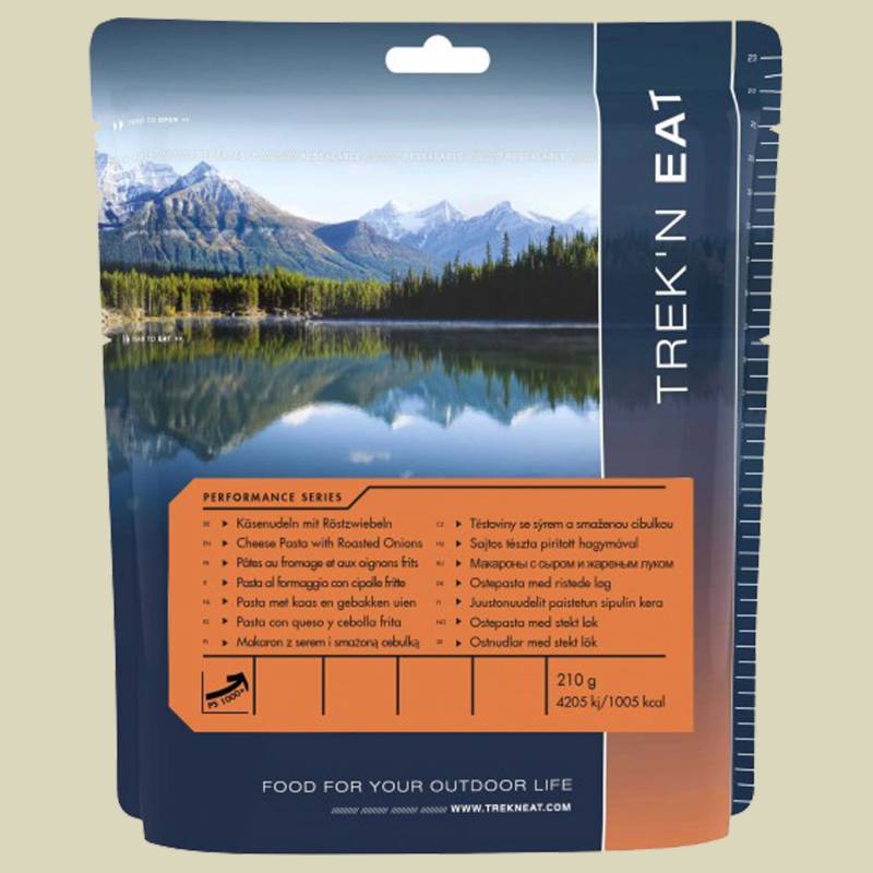 Käsenudeln mit Röstzwiebeln PS 1000+ one size mehrfarbig - Inhalt 210 g von Trek'n Eat