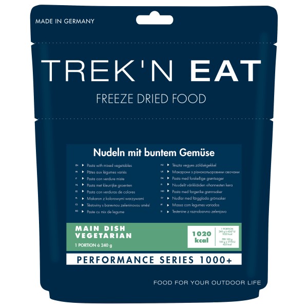 Trek'n Eat - Nudeln mit buntem Gemüse PS1000+ Gr 240 g von Trek'n Eat