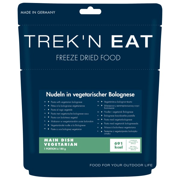 Trek'n Eat - Pasta with Vegetarian Bolognese Gr 180 g von Trek'n Eat