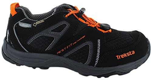 TrekSta 16079Kj0837 Laufschuhe Goretex Junior Speed Lacing GTX - Junior Farbe: schwarz-orange - Größe: 37 von Treksta