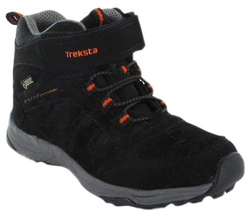 Treksta 17041Kj0836 Treeking Junior Hiking Mid GTX - Junior Farbe: Black-Orange - Größe: 36 von Treksta