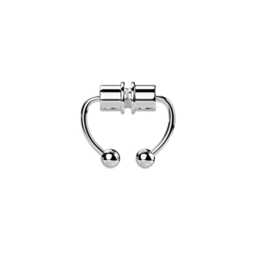 Trend Agent magnetischer Septum Nasenring Fake Piercing aus Chirurgenstahl 316L für Damen und Herren von Trend Agent