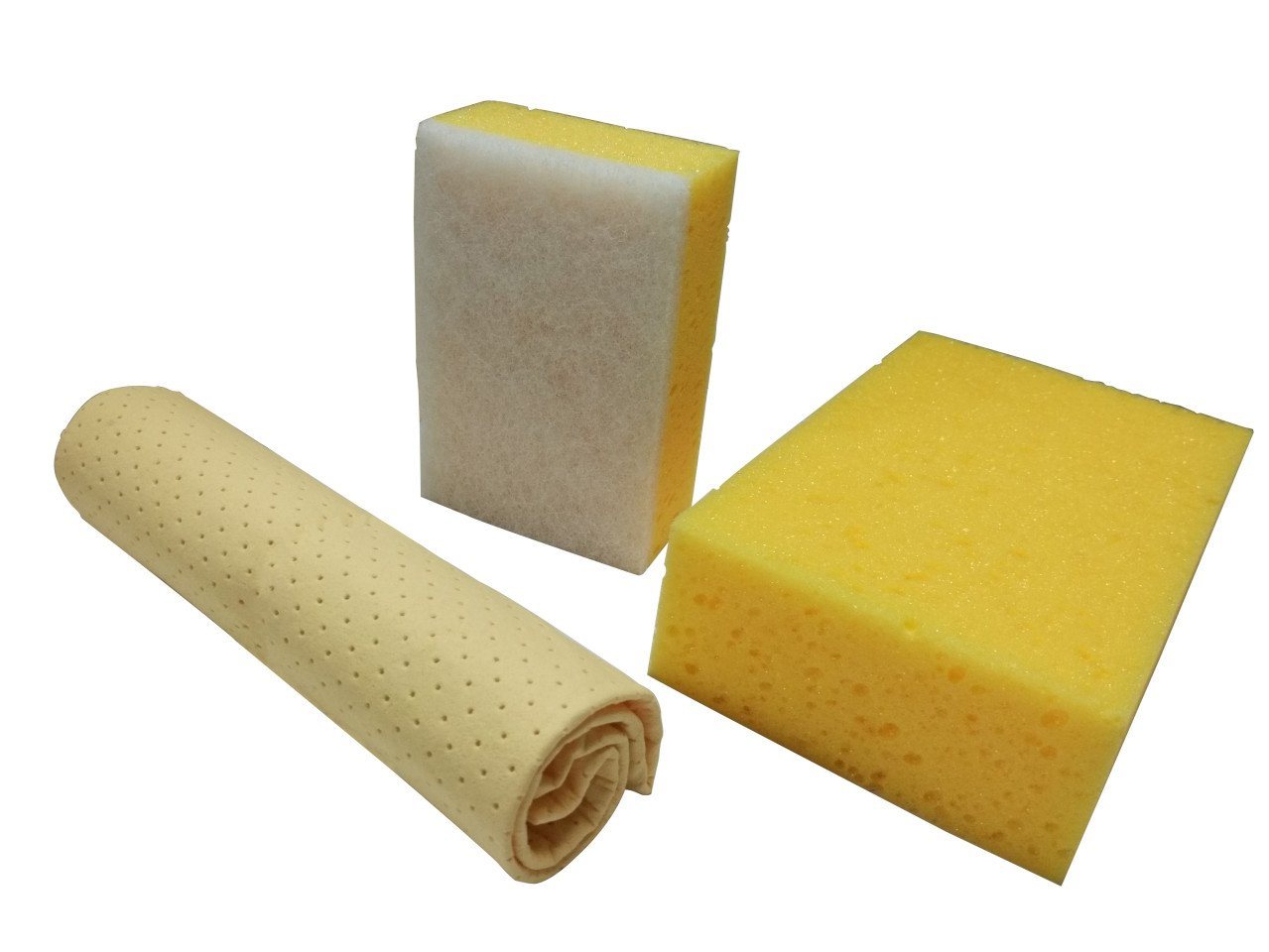 Trend Line Reinigungsschwamm TrendLine Auto-Waschset 3-teilig von Trend Line