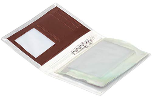 Sea Licence Brieftasche, Weiß/Rot aus Segeltuch von Trend Marine