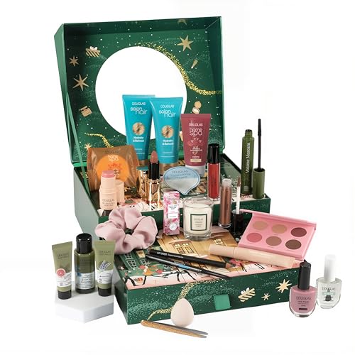 Douglas - 24 Tage Adventskalender Christmas Calendar Weihnachten - Luxury Luxus Pflege Make-Up Kalendar für Damen Frauen (Grün) von TrendClub100