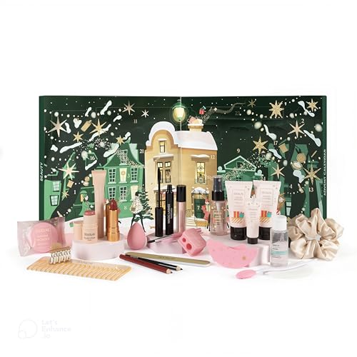 Douglas - 24 Tage Adventskalender Christmas Calendar Weihnachten - Make-Up Advent Calendar für Damen Frauen (Grün) von TrendClub100