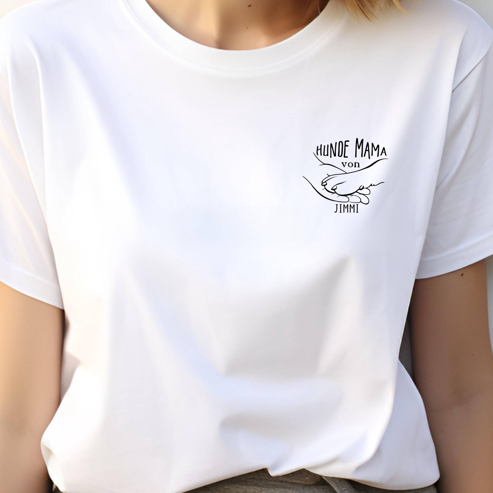 Hunde Mamat-Shirt| Von .. |Personalisierbar | Geschenk Für Alle Mamas Geburtstag Muttertag Freundin| Geschenkidee| Liebe von TrendMama