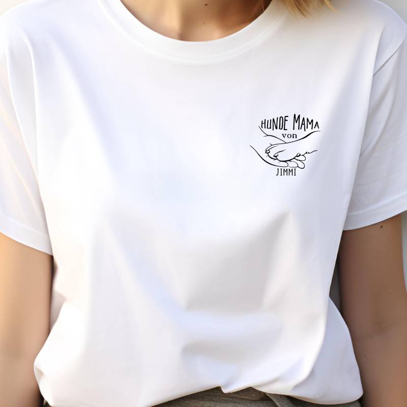 Hunde Mamat-Shirt| Von .. |Personalisierbar | Geschenk Für Alle Mamas Geburtstag Muttertag Freundin| Geschenkidee| Liebe von TrendMama
