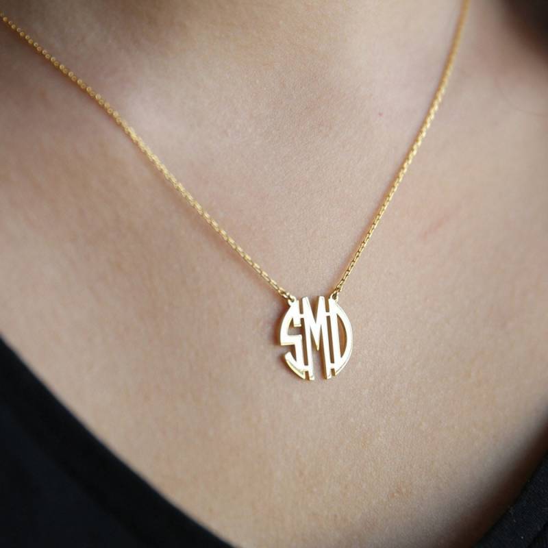 Personolisierte Monogramm Halskette-Personolisierte Halskette-Personolized Schmuck-Personolized Customjewelry-Gold Halskette-Personalisierte Geschenk Personolisierte Monogramm Halskette-Personolisierte Halskette-Personolized Schmuck-Personolized Customjewelry-Gold Halskette-Personalisierte Geschenk von TrendMinimalist