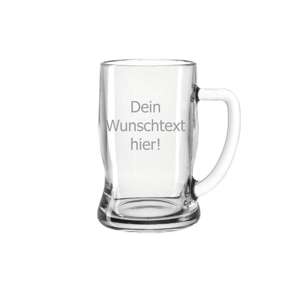 Bierkrug 0,33 l von Leonardo von Trendgravur