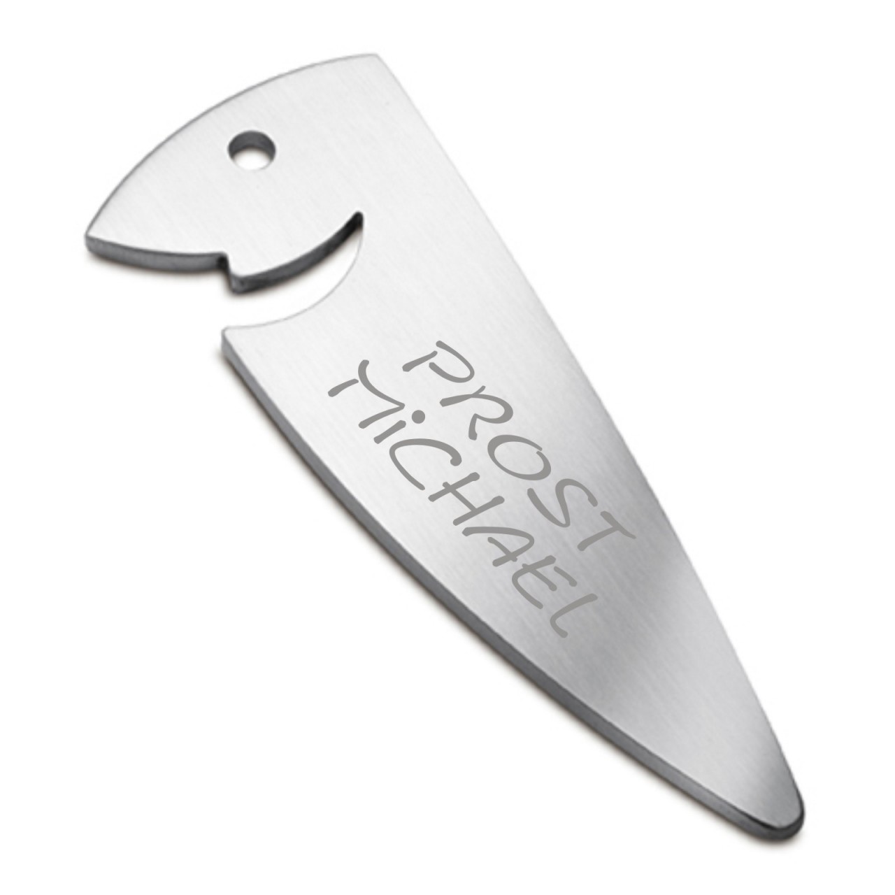 Flaschenöffner SMILE von Trendgravur