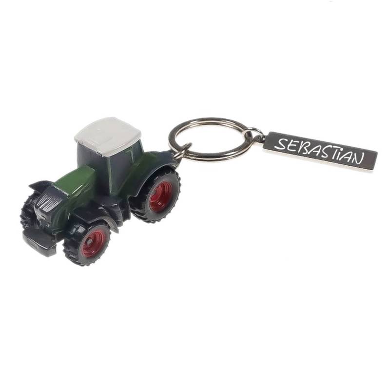 Schlüsselanhänger mit Gravur Traktor Fendt von Trendgravur