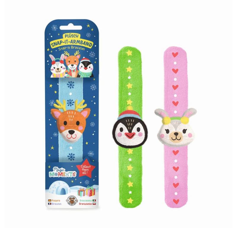 Trendhaus Schmuckset Schnapparmband - Plüsch - 1 Stück von Trendhaus