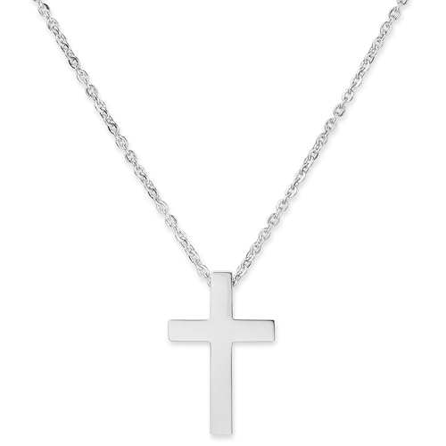 Trendhim Kreuzkette Herren | Klassische Edelstahl Halskette mit Kreuz Anhänger, 90 cm lang | Zeitloser Herrenschmuck für Alltag, Glaube & Stil Trendhim Kreuzkette Herren | Klassische Edelstahl Halskette mit Kreuz Anhänger, 90 cm lang | Zeitloser Herrenschmuck für Alltag, Glaube & Stil von Trendhim