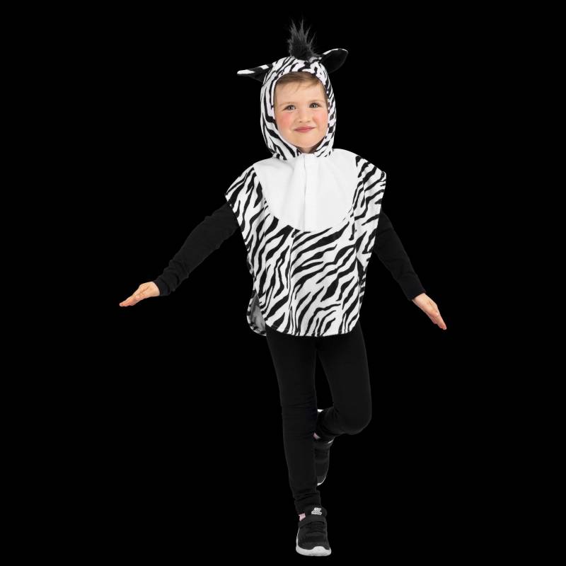 Kinder-Ponchs Gr. 98/104 Tierkostüm Kinder Fasching Karneval Mottoparty von Trendideen