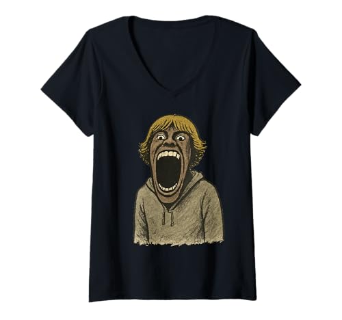 Damen SCP 67 Six Seven 6 7 Meme Design 6 7 T-Shirt mit V-Ausschnitt Damen SCP 67 Six Seven 6 7 Meme Design 6 7 T-Shirt mit V-Ausschnitt von Trending Meme Saying 6 7 for Men Women Kids
