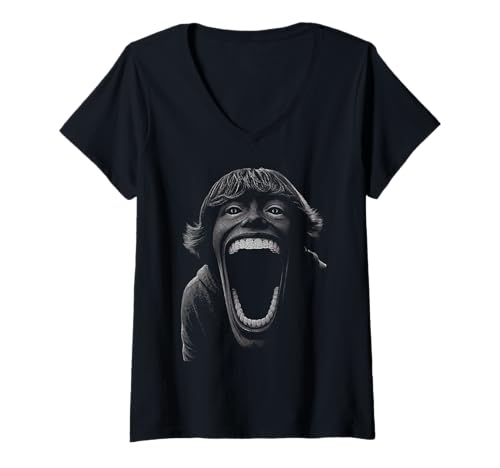 Damen SCP 67 Six Seven 6 7 Meme Design 6 7 T-Shirt mit V-Ausschnitt Damen SCP 67 Six Seven 6 7 Meme Design 6 7 T-Shirt mit V-Ausschnitt von Trending Meme Saying 6 7 for Men Women Kids