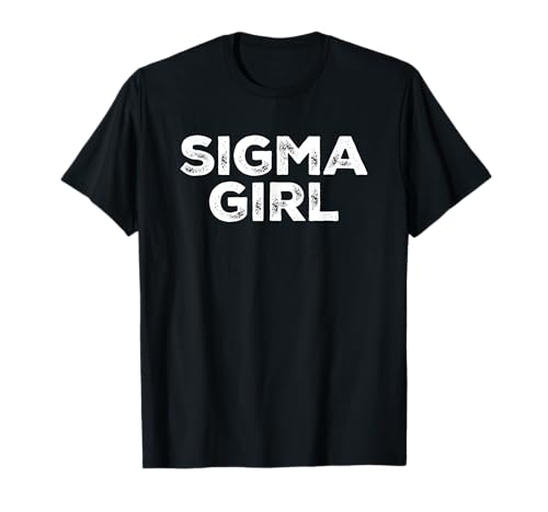Sigma Girl T-Shirt von Trending Tees