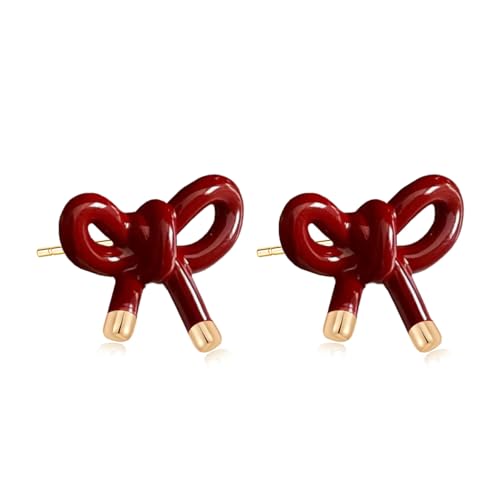 Trendlooks Süße Schleifenohrringe Kokette Mini Schleife Ohrringe für Frauen mit S925 Post für Hochzeit Brautjungfer Weihnachtsgeschenk, Small, Messing, Kein Edelstein Trendlooks Süße Schleifenohrringe Kokette Mini Schleife Ohrringe für Frauen mit S925 Post für Hochzeit Brautjungfer Weihnachtsgeschenk, Small, Messing, Kein Edelstein von Trendlooks