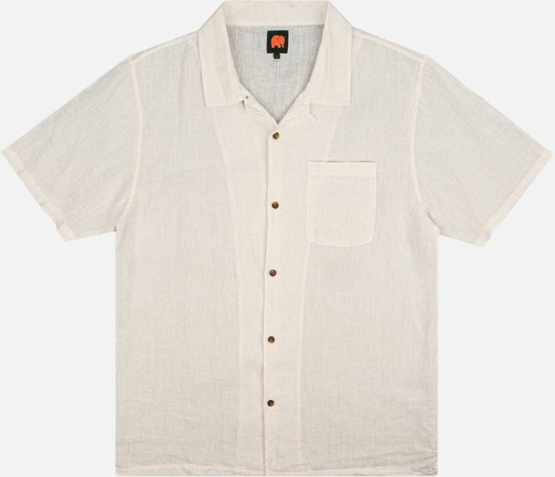 Trendsplant Langarmhemd San Miguel Linen S/S Camp Shirt von Trendsplant