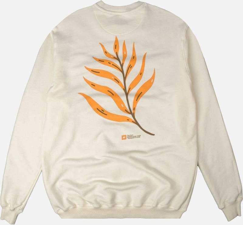 Trendsplant Rundhalspullover Palmeral Pigment Midweight Sweater von Trendsplant