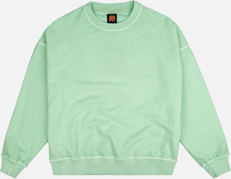 Trendsplant Rundhalspullover Women's Essential Pigment Oversized Sweater von Trendsplant