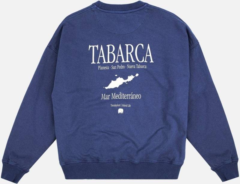 Trendsplant Rundhalspullover Women's Manzanaro Pigment Oversized Sweater von Trendsplant