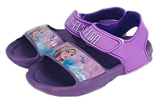 Trendstern Eiskönigin Sandaletten Frozen Schuhe mit Klettverschluss (Lila, 30) von Trendstern