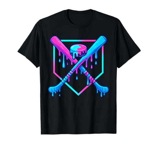 Hockey Drip für Jungen Drippy Design Jugend Mädchen Eishockey T-Shirt Hockey Drip für Jungen Drippy Design Jugend Mädchen Eishockey T-Shirt von Trendy Drippy Sports Apparel for Boys and Youth