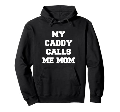 Mein Caddy nennt mich Mama Golfer Pullover Hoodie von Trendy Golf