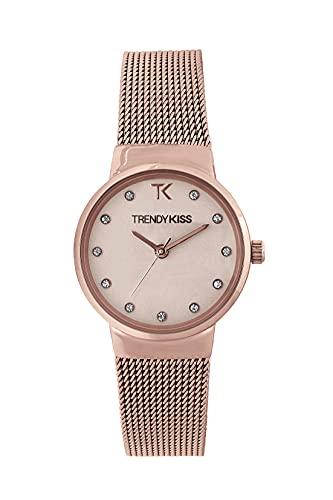 Trendy Kiss Damen Analog Quarz Uhr mit Edelstahl Armband TMRG10065-05 von Trendy Kiss