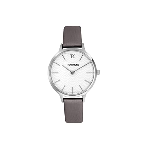 Trendy Kiss Damen Analog Quarz Uhr mit Leder Armband TC10154-01 von Trendy Kiss