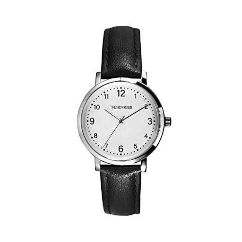 Trendy Kiss Damen Analog Quarz Uhr mit Leder Armband TC10164-02 von Trendy Kiss