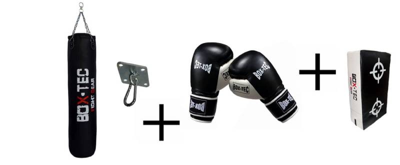 Trendy Sport Boxhandschuhe Boxausrüstung: Boxsack mit Deckenhalterung + Boxhandschuhe + Kick-Pad Trendy Sport Boxhandschuhe Boxausrüstung: Boxsack mit Deckenhalterung + Boxhandschuhe + Kick-Pad von Trendy Sport