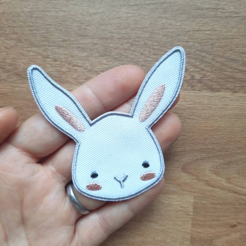 Süßer Hase Zum Aufbügeln, Patch, Applikation Süßer Hase Zum Aufbügeln, Patch, Applikation von TrendyAndyDesigns