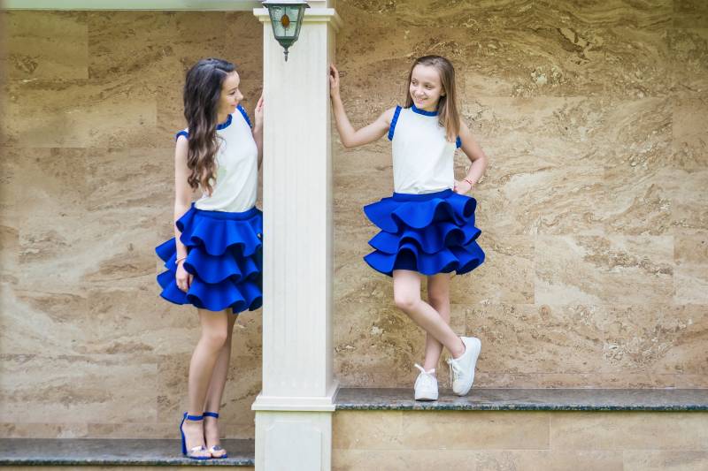 2Er Set Röcke Mama Und Mich Mir Outfits Minirock Faltenrock Rock Rave Neugeborenen Requisiten Rüsche Neopren Tellerrock 2Er Set Röcke Mama Und Mich Mir Outfits Minirock Faltenrock Rock Rave Neugeborenen Requisiten Rüsche Neopren Tellerrock von TrendyBG