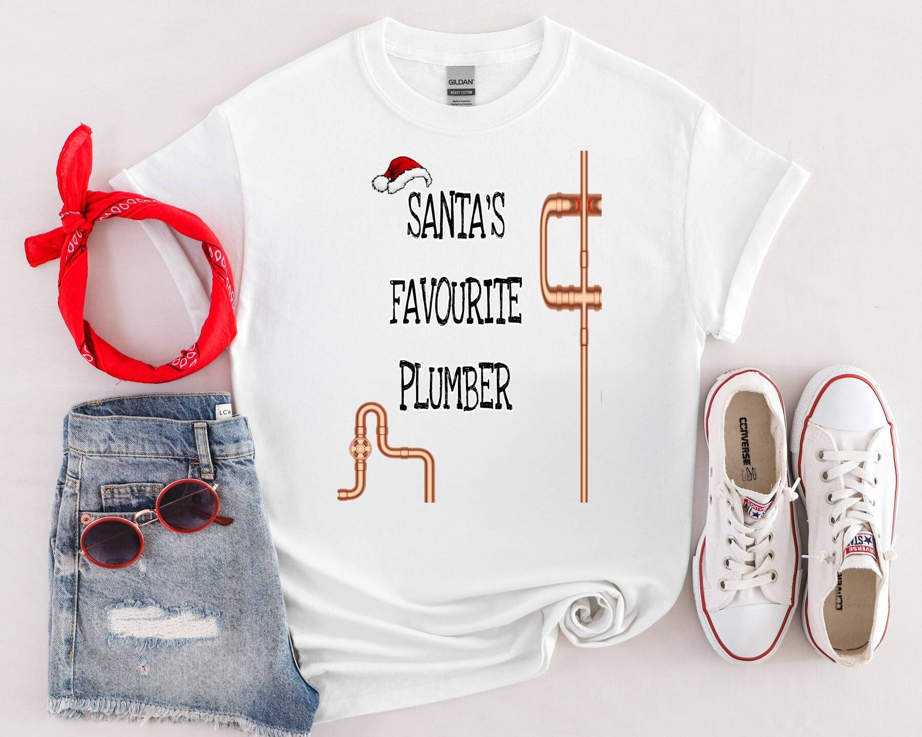 Klempner Shirt, Geschenk, Geschenk Für Ehemann, Vater, Frau, Weihnachtsmann Lieblingsklempner, Hemd Ihn von TrendyBee92