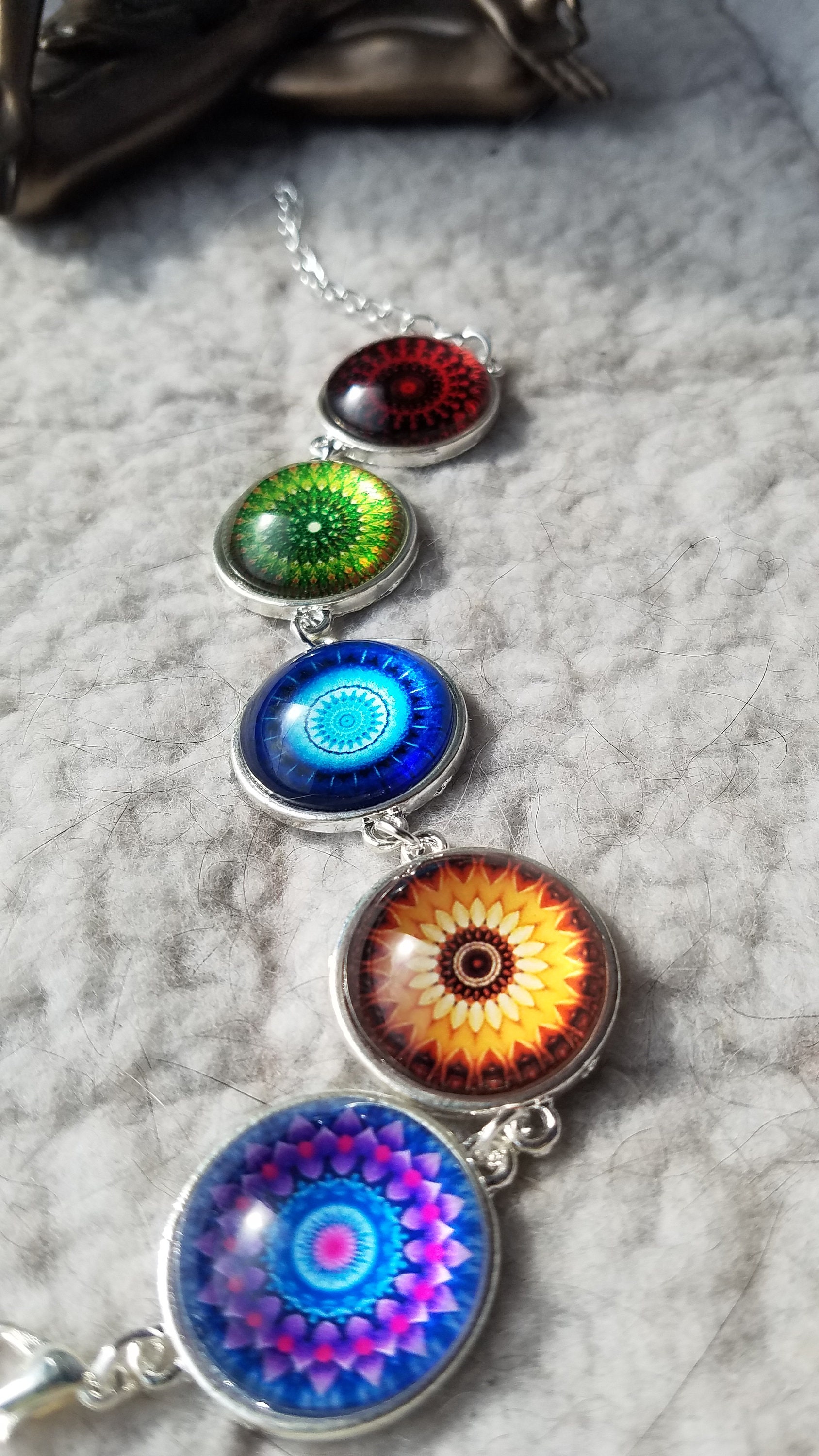 Chakra Armband Aus Edelstahl Chakra Armband Aus Edelstahl von TrendyByAndy