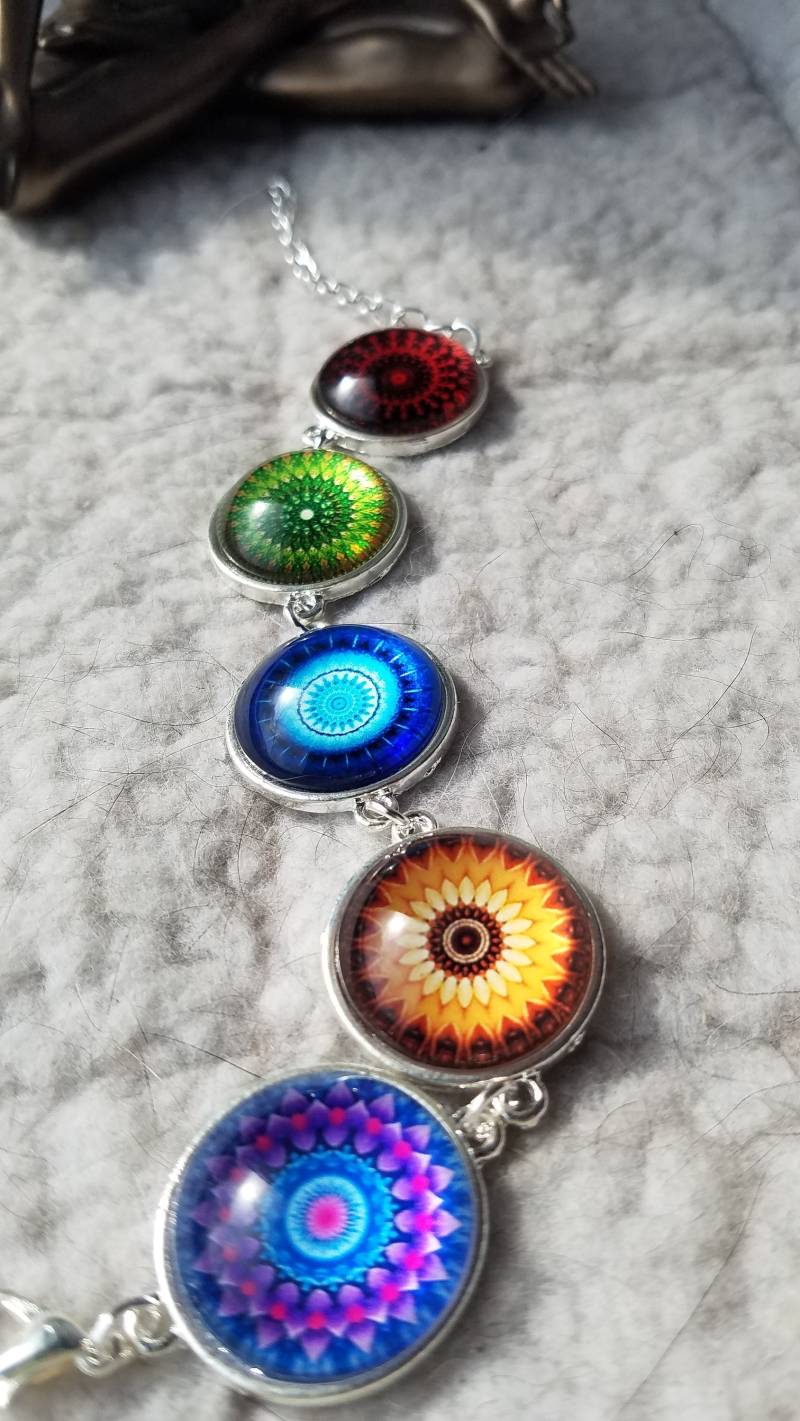 Chakra Armband Aus Edelstahl Chakra Armband Aus Edelstahl von TrendyByAndy