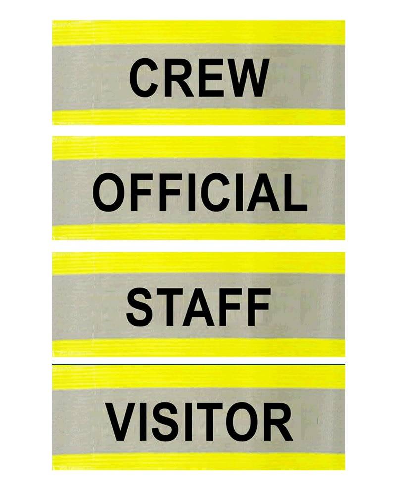 Armband Reflektierende Sicherheit Hi Vis Gelb Orange Visitor Crew Band Id Größenverstellbar Armband Reflektierende Sicherheit Hi Vis Gelb Orange Visitor Crew Band Id Größenverstellbar von TrendyCraftsShop